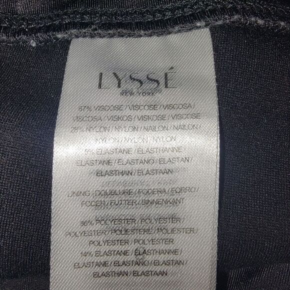 Lysse center seam ponte knit tummy control leggings size Small - Picture 3 of 5